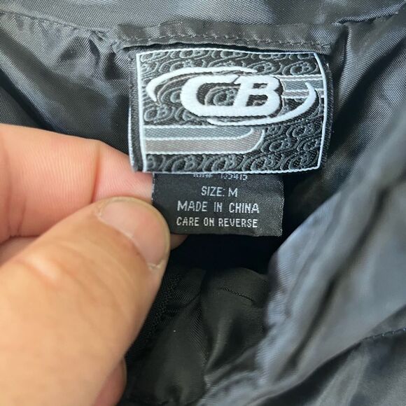 Cb Women's Blk Full Zip Quilted Jacket/Coat, Women's Med. - Picture 4 of 6